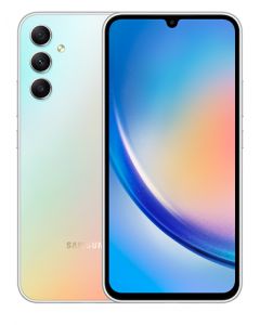 CELULAR A34 (SM-A346) SILVER SAMSUNG 6.6" 128GB/6GB RAM/ 48MP+8MP+5MP;13MP/5000MAH