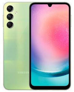 CELULAR A24 (SM-A245) LIGHT GREEN SAMSUNG 6.5" 128GB/4GB RAM/ 50MP+5MP+2MP;13MP/5000MAH