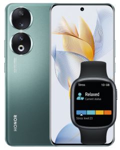 BUNDLE CELULAR HONOR 90 ESMERALD GREEN 6.7'' 512GB/12+7GB RAM /200+12+2MP;50MP/5000MAH + WATCH 4