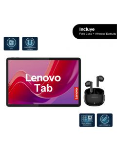 TABLET LENOVO TAB 10 10" 4GB 128GB WIFI + FOLIO CASE+ AUDIFONO E310 EARBUDS