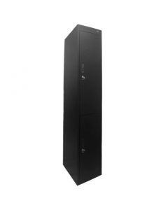 LOCKER 2 PUERTAS NEGRO
