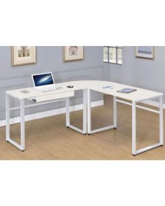 MESA DE COMPUTADORA BLANCA
