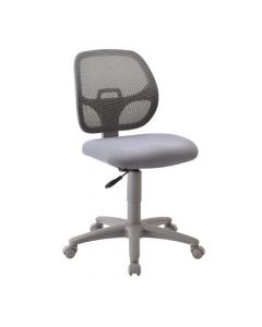 SILLA ELEG.OFF.SM103RG GREY/STEEL