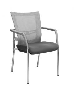 SILLA OPERATIVA GRIS/PLATEADO