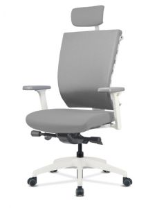 SILLA EJECUTIVA GRIS NYLON