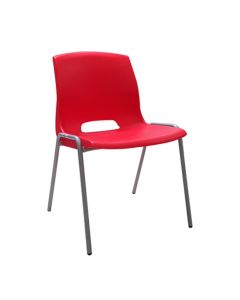 SILLA APILABLE ROJA