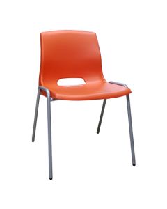 SILLA APILABLE NARANJA