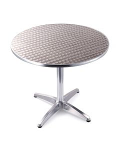 MESA DE ALUMINIO REDONDA