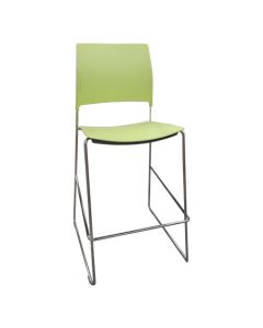 SILLA PARA BAR VERDE