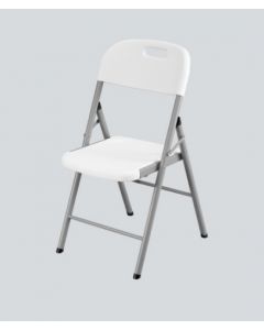 SILLA PLEGABLE BLANCA