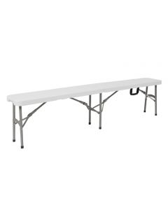 MESA PLEGABLE BLANCA DE 6 PIES Raenco