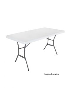 MESA PLEGABLE 30X72CM YCZ-183C 6PIES