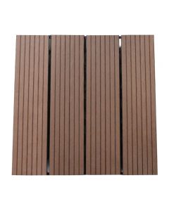 PISO WPC EXTERIOR DECK CEDAR 300X300X20MM