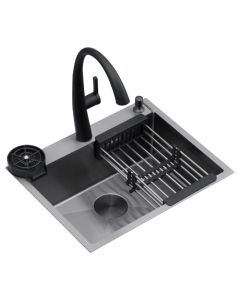 FREGADOR RAGUSA 61 DE 61 CM  ACERO INOXIDABLE