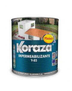 PINTURA KORAZA IMPERMEABOLIZANTE Y85  ROJO LAD 1GL