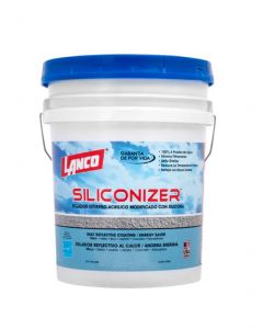 PINTURA SILICONIZER ROJO RC201-2 5GLS