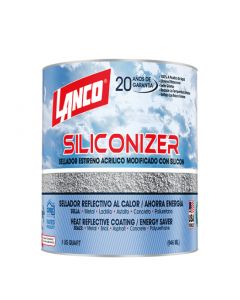 PINTURA SILICONIZER ROJO RC201-5 1/4 GL