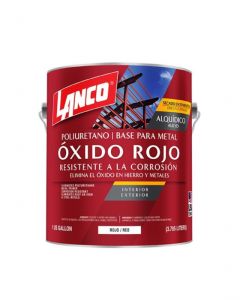 PINTURA ANTICORROSIVO MINIO ROJO MM100-5 1/4GL