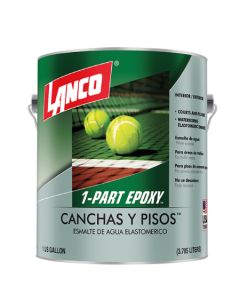 PINTURA ESMALTADO PISO/CANCHA CP-466-4 BLANCA X GL