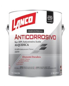 PINTURA ANTICORROSIVO INDUSTRIAL LANCO AC3435-4 GL (NEGRO)