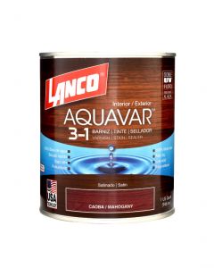 AQUAVAR 3-1 BARNIZ, TINTE Y SELLADOR 3-1 CAOBA AQ-1360-5