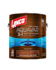 AQUAVAR 3-1 BARNIZ, TINTE Y SELLADOR 3-1 MARRON OSCURO AQ-1360-5