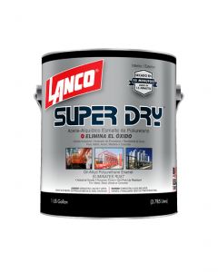 PINTURA SUPER DRY SD937-5  1/4  NEGRO MATE LANCO