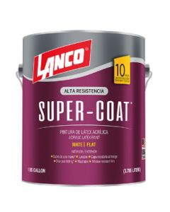 PINTURA SUPER COAT LANCO ACCENT MATE SC691-4 GL