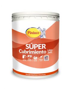 PINTURA SUPER CUBRIMIENTO SATIN WHITE GLS.