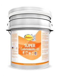 PINTURA SUPER CUBRIMIENTO BLANCO 5500  TQS.