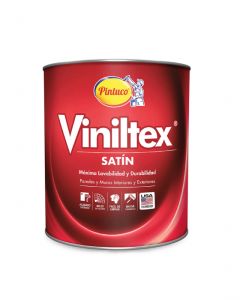 PINTURA VINILTEX SATIN  BASE WHITE 1/4 (946ml)