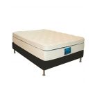 BOX SPRING QUEEN AMERICAN SLEEP NEGRO PATAS NEGRAS