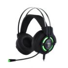 AUDIFONO T-DAGGER GAMING ANDES T-RGH300 USB BK/GREEN