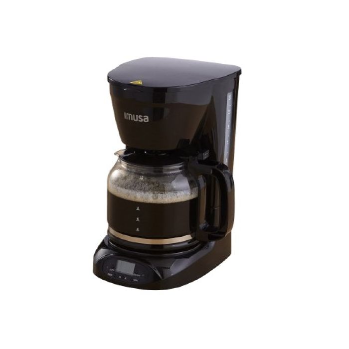 CAFETERA IMUSA GAU-18210B 12 TAZAS PROGRAMABLE NEGRA Raenco