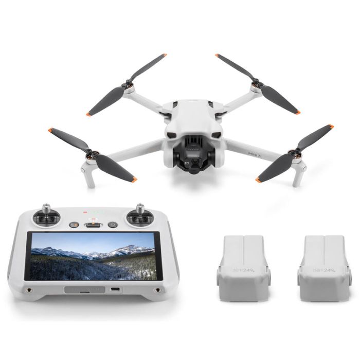 DRON DJI MINI 3 COMBO PANTALLA/18KM/ 249G/ 4K HDR/ 38MIN/GRABA VERTICAL/  ALTITUD MÁX. 4000M Raenco