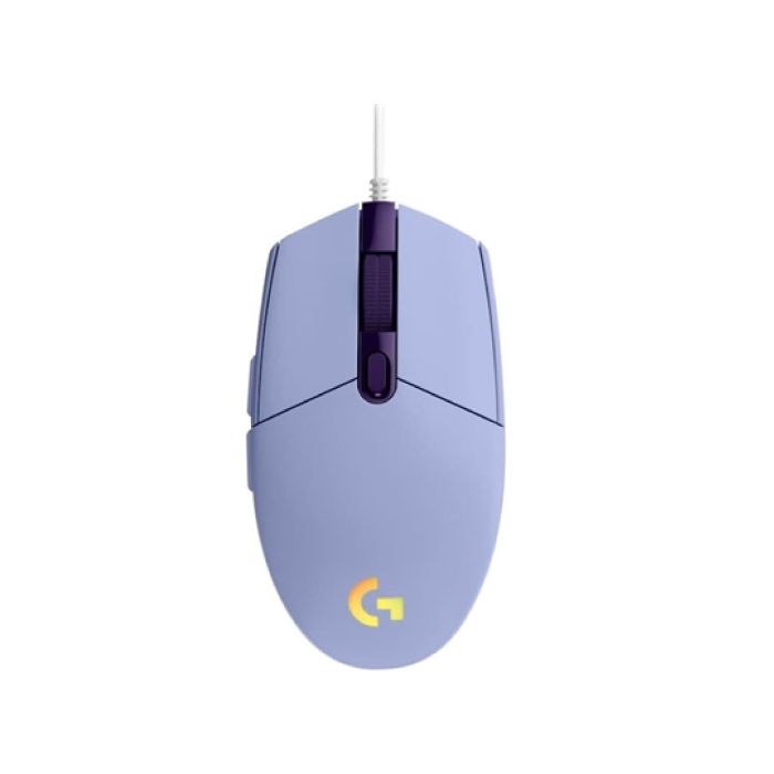 MOUSE LOGITECH G203 LILA GAMING OPTICAL USB Raenco