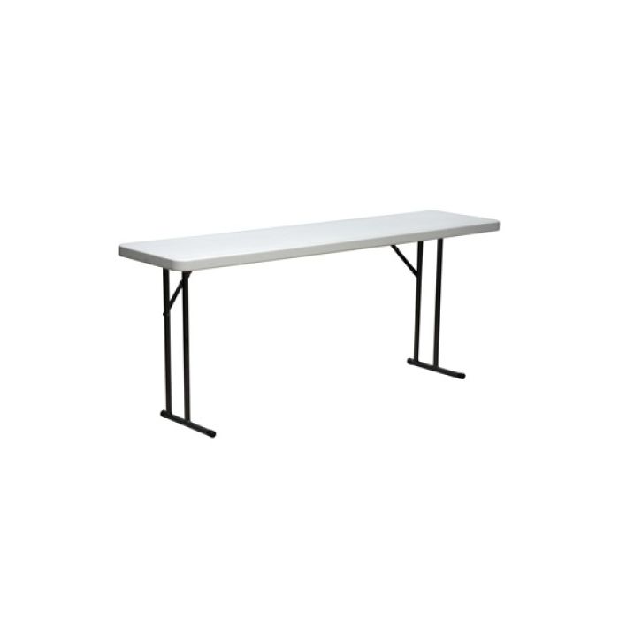 MESA PLEGABLE BLANCA DE 6 PIES Raenco